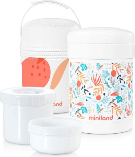 Miniland Termoska Thermetic a kelímky na jídlo Mediterranean 700ml