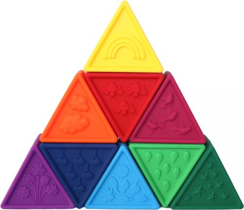 Jellystone design Skládací hračka Triblox - duhová
