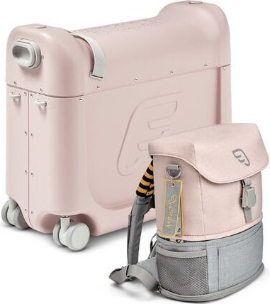 Stokke Cestovní set JetKids™ - Pink/Pink (zavazadlo+batoh) - obrázek 1