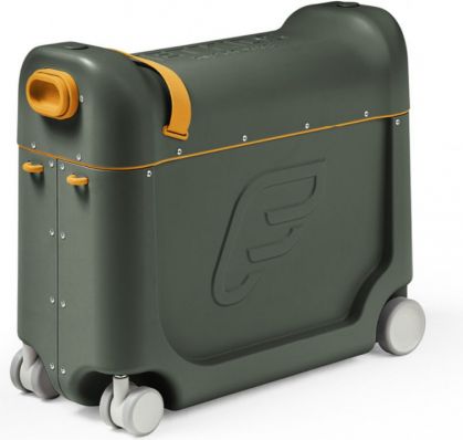 Stokke JetKids™ BedBox®  - dětské zavazadlo s lůžkem, Golden Olive - obrázek 1