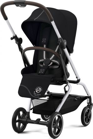 Cybex EEZY S TWIST+ 2 SILVER Moon Black | black 2022 - obrázek 1