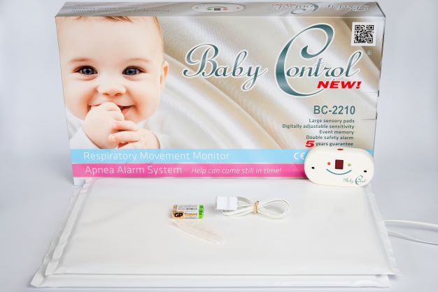 Babysense Monitor dechu Baby Control BC2210 - se dvěma sensorovými podložkami - obrázek 1