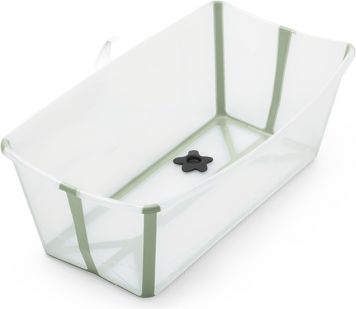 Stokke Skládací vanička Flexi Bath®, Transparent Green - obrázek 1