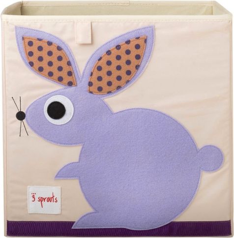 3 SPROUTS Úložný box Rabbit Purple - obrázek 1