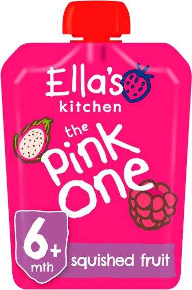 Ella's Kitchen BIO PINK ONE ovocné smoothie s dračím ovocem (90 g) - obrázek 1