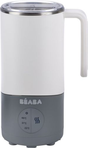Beaba Ohřívačka mléka s mícháním Milk Prep White Grey - obrázek 1