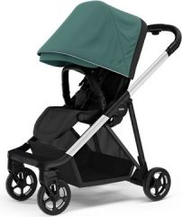 Thule Shine Mallard Green on Aluminum