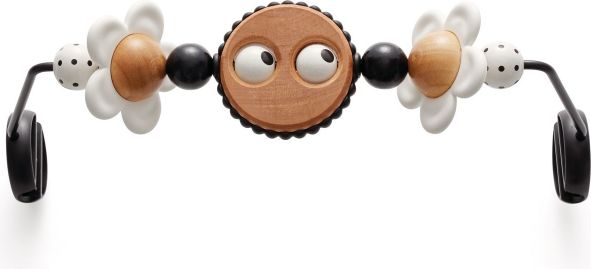 Baby Björn Hračka na lehátko očička Googly eyes, Black/White - obrázek 1
