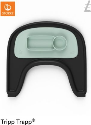 Stokke Silikonová podložka Soft Mint ezpz ™ na pultík k jídelní židličce Tripp Trapp® - obrázek 1