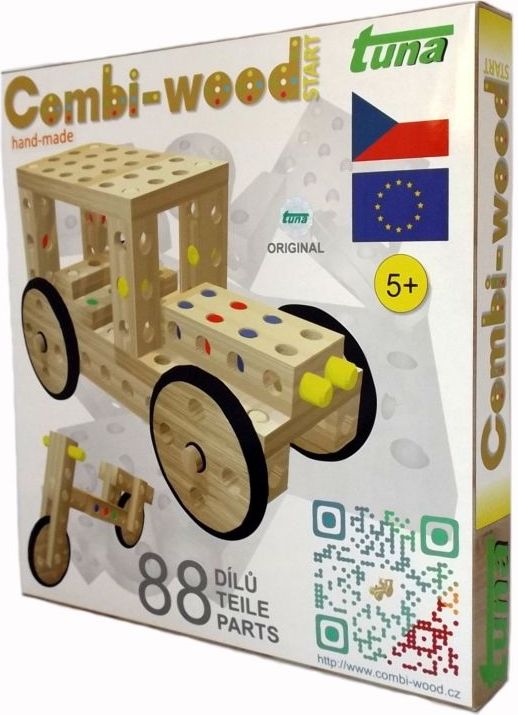 88882 Tuna Dřevěná stavebnice COMBI-WOOD - obrázek 1