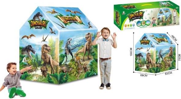 Stan/domeček dinosaurus 103x69x93cm v krabici 54x15x8cm - obrázek 1