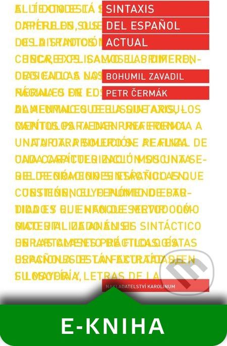 Sintaxis del espaňol actual - Bohumil Zavadil - obrázek 1