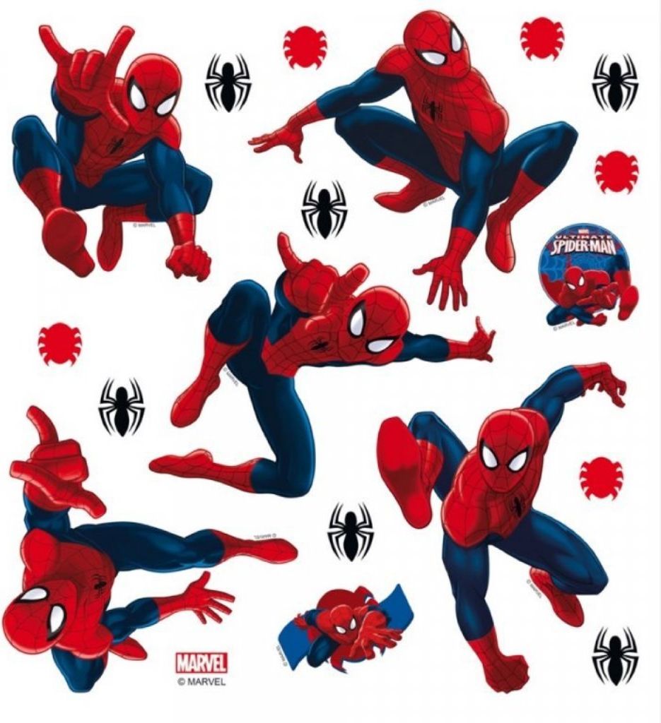 SAMOLEPICÍ OBRÁZKY SPIDERMAN - obrázek 1