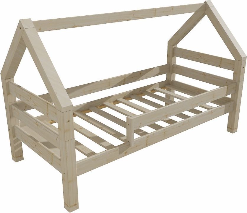 DĚTSKÁ POSTEL DOMEČEK SE ZÁBRANOU SE ŠUPLÍKY - obrázek 2