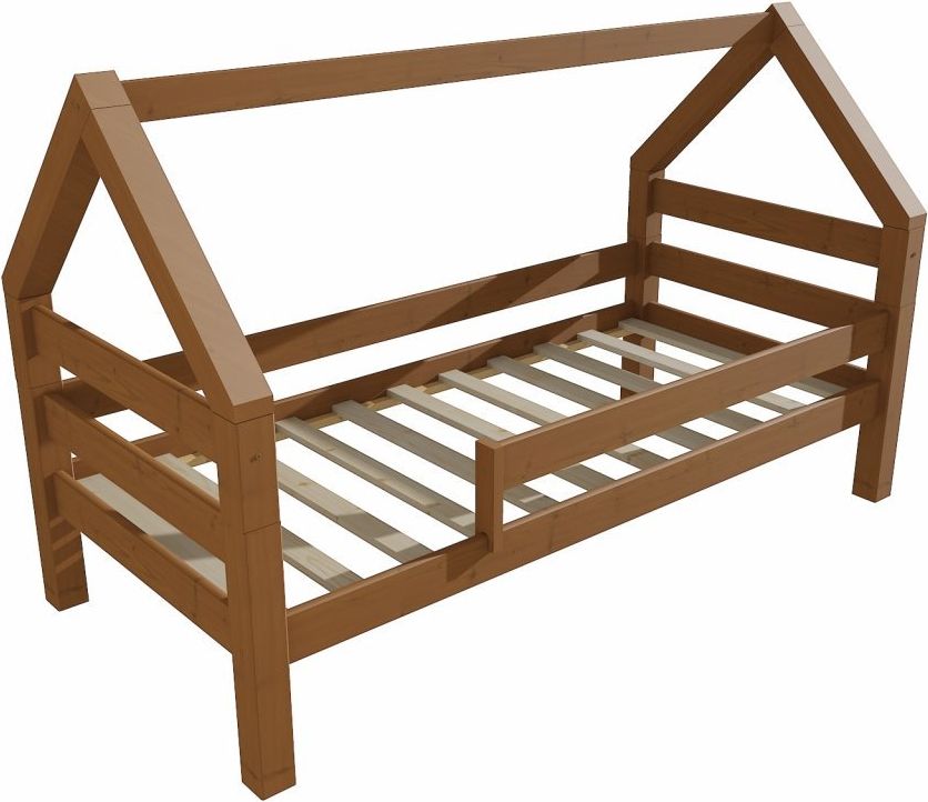 DĚTSKÁ POSTEL DOMEČEK SE ZÁBRANOU