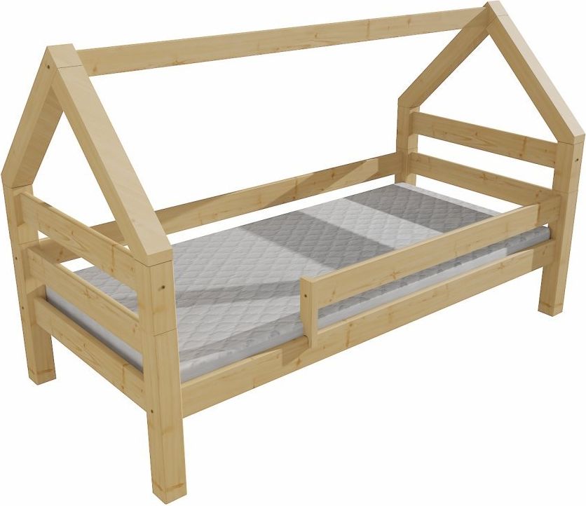 DĚTSKÁ POSTEL DOMEČEK SE ZÁBRANOU - obrázek 2