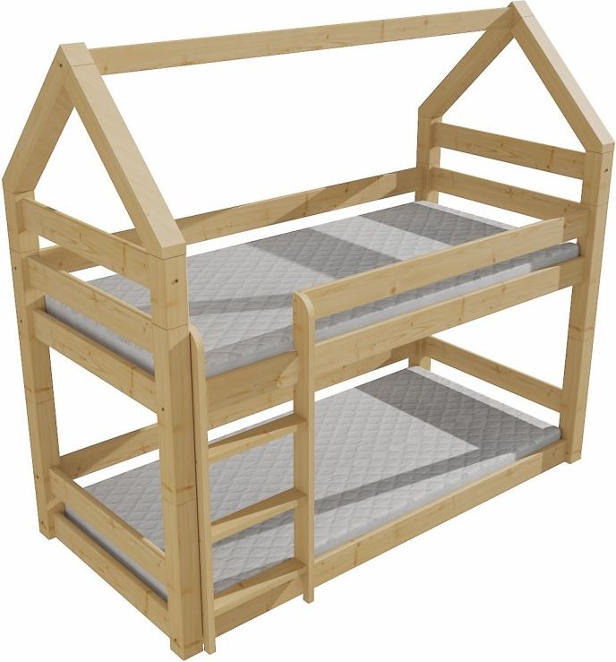 DĚTSKÁ PATROVÁ POSTEL DOMEČEK - obrázek 2