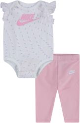 Nike sport essential bodysuit legging set | 06J337-A6A | Růžová | 50-56 CM - obrázek 1