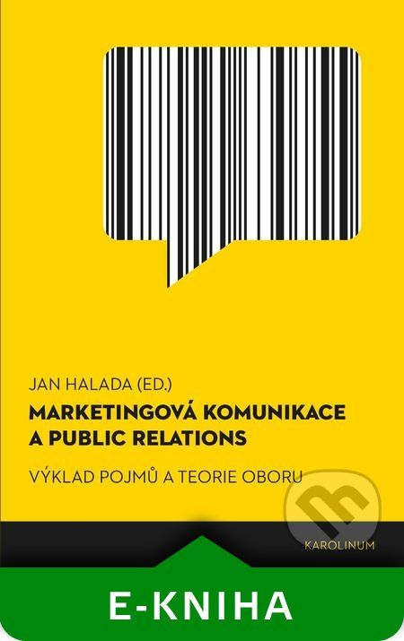 Marketingová komunikace a public relations - Jan Halada - obrázek 1