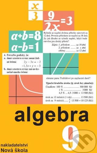 Algebra 9 (učebnice) - Zdena Rosecká - obrázek 1