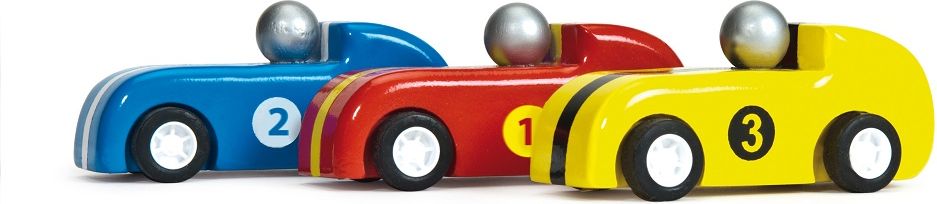 Le Toy Van Set závodních aut Pullback - obrázek 1