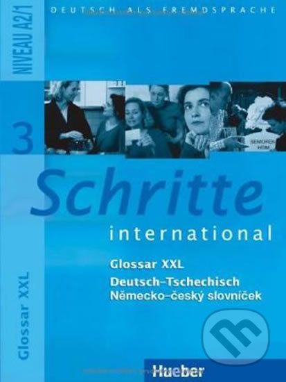 Schritte international 3: Glossar XXL Deutsch-Tschechisch – Německo-český slovníček - Max Hueber Verlag - obrázek 1
