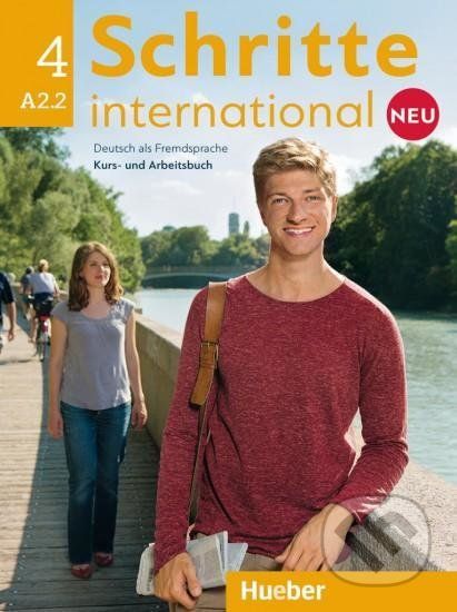 Schritte international Neu 4 - Paket KB + AB mit Gloss. - Max Hueber Verlag - obrázek 1