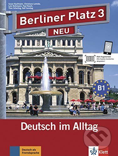 Berliner Platz 3 Neu (B1) – L/AB + 2CD Treffpunkt D-A-CH - Klett - obrázek 1