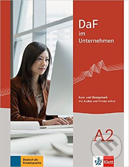 DaF im Unternehmen A2 – Kurs/Übungsb. + online MP3 - Klett - obrázek 1