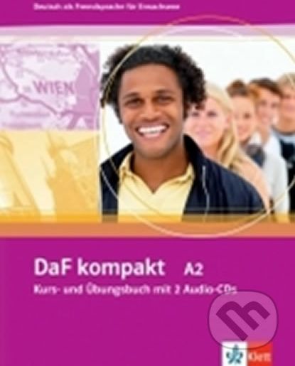 DAF Kompakt A2 LAB - učebnice + PS + 2CD - Klett - obrázek 1