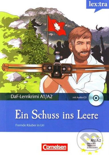 DaF-Lernkrimi A1/A2: Ein Schuss ins Leere (Buch mit Audio-CD) - Cornelsen Verlag - obrázek 1