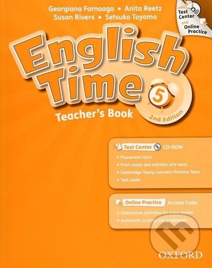 English Time 5: Teacher´s Book + Test Center CD-ROM and Online Practice Pack (2nd) - Georgianna Farnoaga - obrázek 1