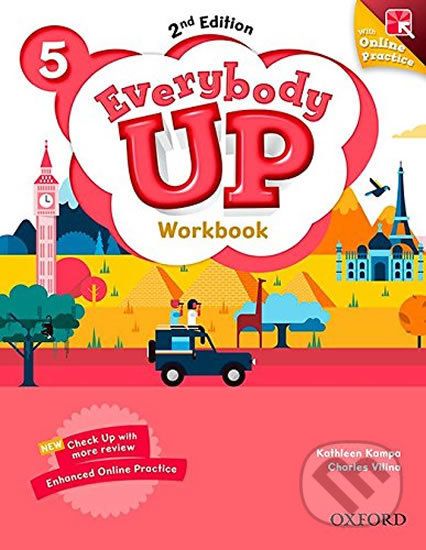 Everybody Up 5: Workbook with Online Practice (2nd) - Kathleen Kampa - obrázek 1