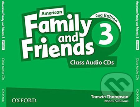 Family and Friends American English 3: Class Audio CDs /3/ (2nd) - Tamzin Thompson - obrázek 1