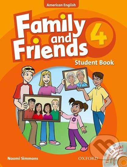 Family and Friends American English 4: Student´s Book CD Pack - Naomi Simmons - obrázek 1