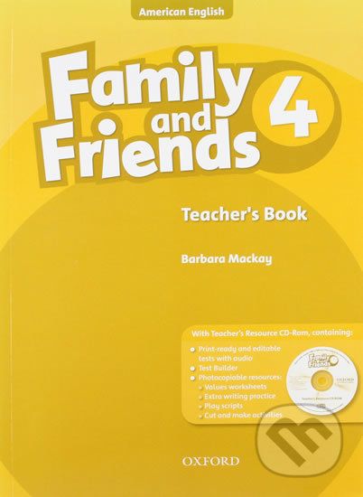Family and Friends American English 4: Teacher´s Book CD-ROM Pack - Barbara MacKay - obrázek 1