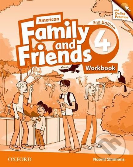 Family and Friends American English 4: Workbook with Online Practice (2nd) - Naomi Simmons - obrázek 1