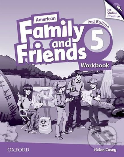Family and Friends American English 5: Workbook with Online Practice (2nd) - Helen Casey - obrázek 1