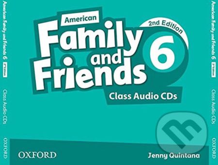 Family and Friends American English 6: Class Audio CDs /3/ (2nd) - Jenny Quintana - obrázek 1