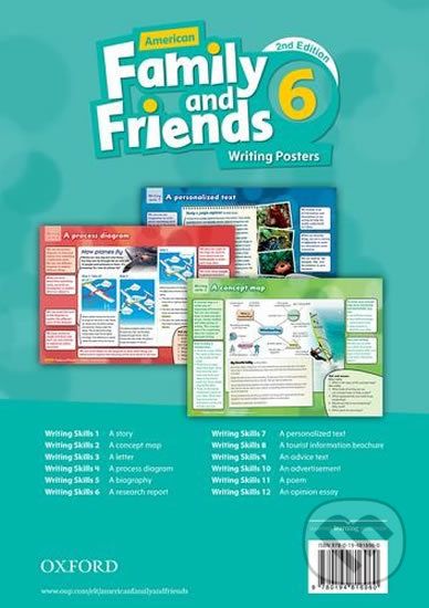 Family and Friends American English 6: Writing Posters (2nd) - Naomi Simmons - obrázek 1