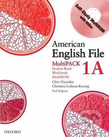American English File 1: Student´s Book + Workbook Multipack A - Christina Latham-Koenig, Clive Oxenden - obrázek 1
