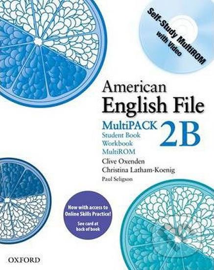 American English File 2: Student´s Book + Workbook Multipack B with Online Skills Practice Pack - Christina Latham-Koenig, Clive Oxenden - obrázek 1