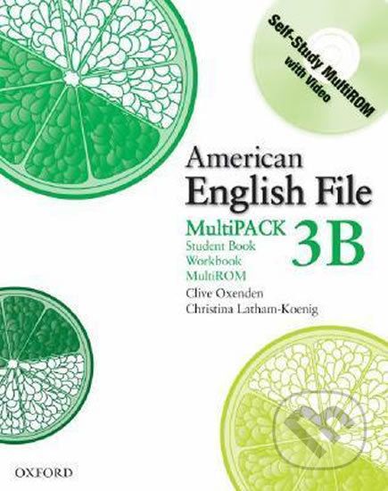 American English File 3: Student´s Book + Workbook Multipack B - Christina Latham-Koenig, Clive Oxenden - obrázek 1