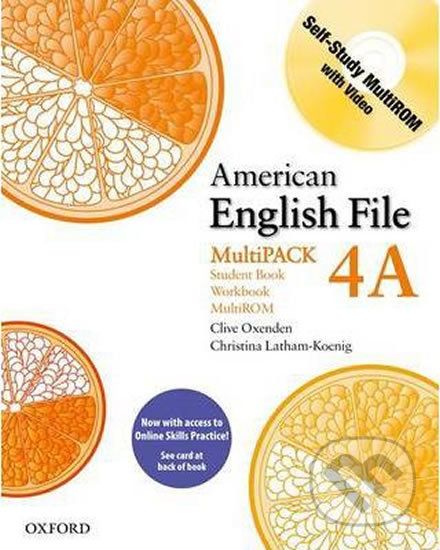 American English File 4: Student´s Book + Workbook Multipack A with Online Skills Practice Pack - Christina Latham-Koenig, Clive Oxenden - obrázek 1