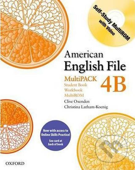 American English File 4: Student´s Book + Workbook Multipack B with Online Skills Practice Pack - Christina Latham-Koenig, Clive Oxenden - obrázek 1