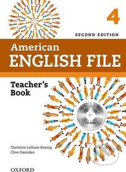American English File 4: Teacher´s Book with Testing Program CD-ROM (2nd) - Christina Latham-Koenig, Clive Oxenden - obrázek 1