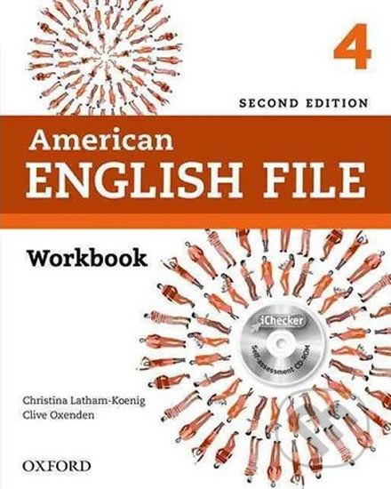 American English File 4: Workbook with iChecker (2nd) - Christina Latham-Koenig, Clive Oxenden - obrázek 1