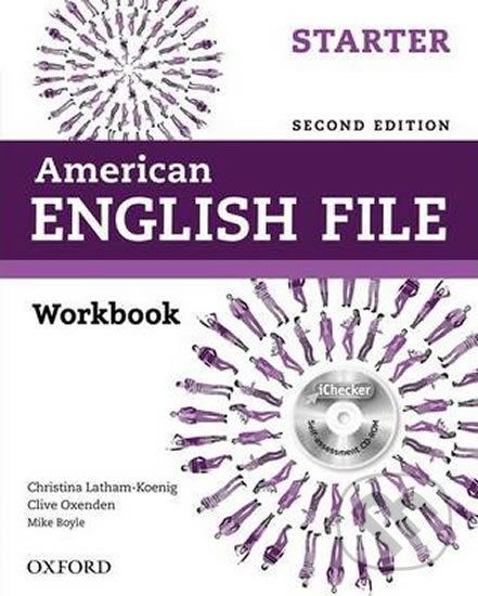 American English File Starter: Workbook with iChecker (2nd) - Christina Latham-Koenig, Clive Oxenden - obrázek 1