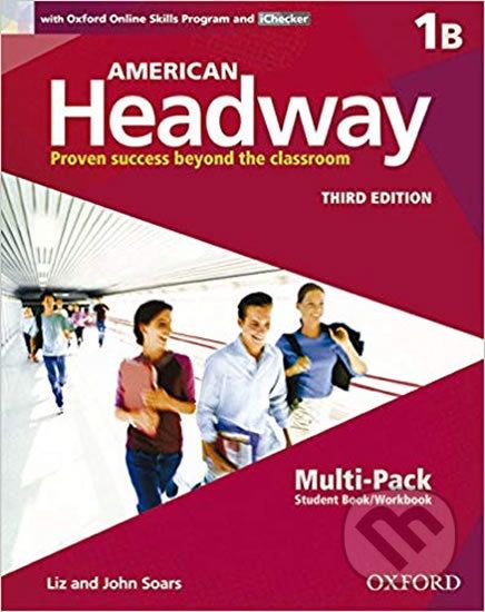 American Headway 1: Student´s Book + Workbook Multipack B (3rd) - Liz Soars, John Soars - obrázek 1