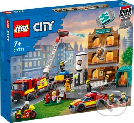 LEGO City 60321 Hasičská zbrojnica - LEGO - obrázek 1